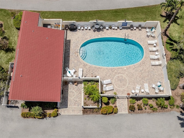 aerial view