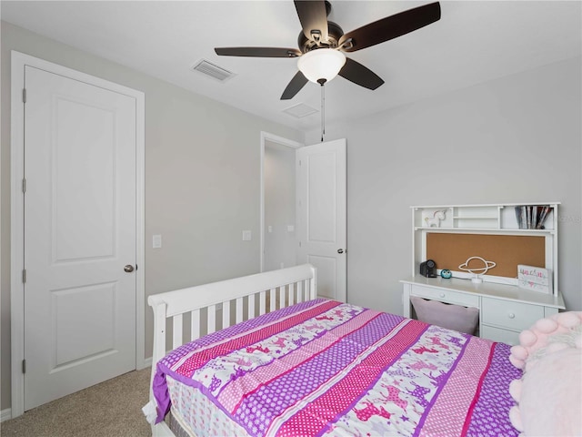 8304 Shooting Star Rd, Sarasota, FL 34241 - carpeted bedroom with ceiling fan