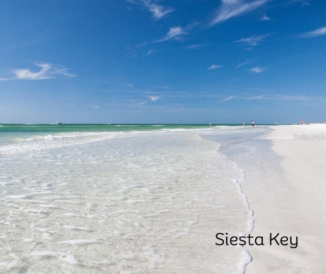 8304 Shooting Star Rd, Sarasota, FL 34241 - water view featuring local beach
