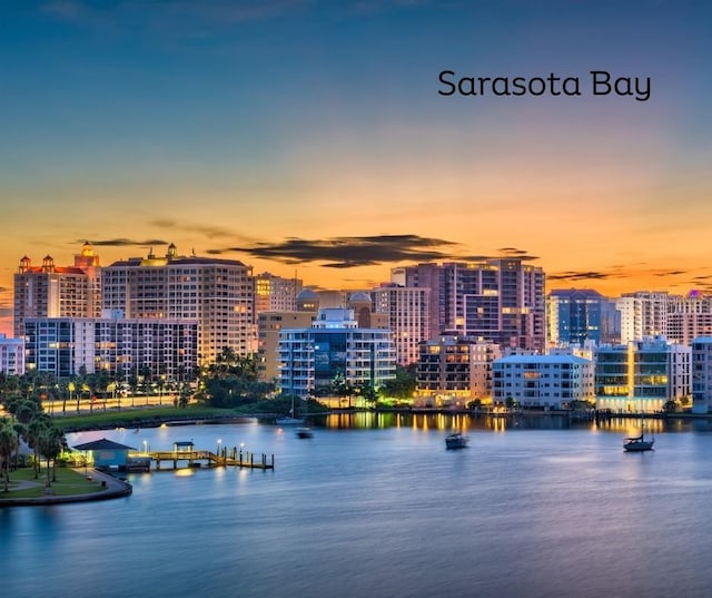 8304 Shooting Star Rd, Sarasota, FL 34241 - city view featuring a nearby body of water