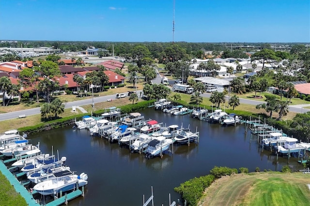 316 Signorelli Dr, Nokomis, FL 34275 - birds eye view of property featuring a water view
