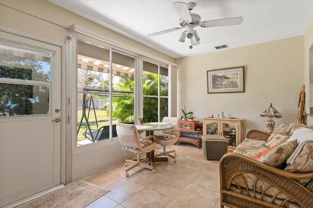 657 Foxwood Blvd, Englewood, FL 34223 - sunroom with healthy amount of natural light