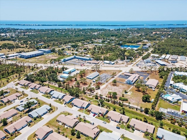 657 Foxwood Blvd, Englewood, FL 34223 - bird's eye view of a nearby body of water