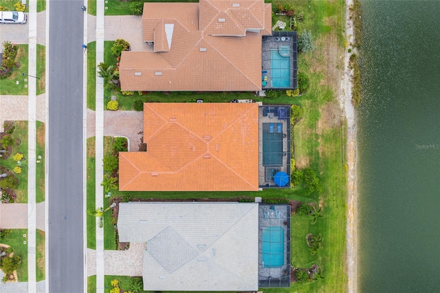 drone / aerial view