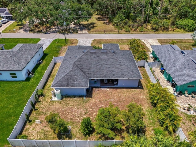 aerial view of property and surrounding area
