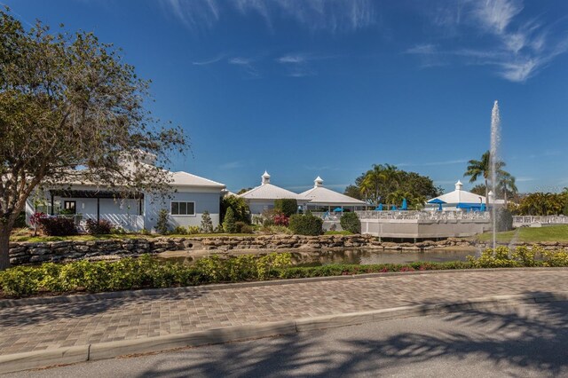 232 Cerromar Way Unit 38, Venice, FL 34293 - view of front facade featuring a water view