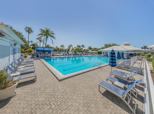232 Cerromar Way Unit 38, Venice, FL 34293 - community pool with a patio area