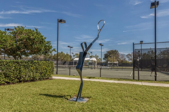 232 Cerromar Way Unit 38, Venice, FL 34293 - view of tennis court