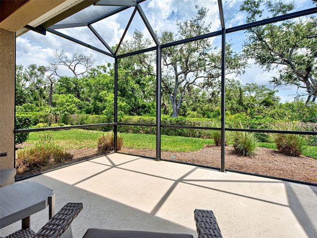 25784 Grayton Ave, Englewood, FL 34223 - view of unfurnished sunroom