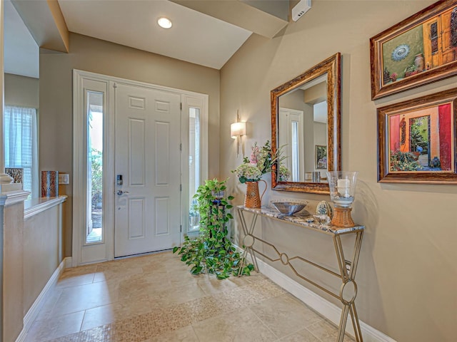 515 Sawgrass Bridge Rd, Venice, FL 34292 - foyer entrance featuring baseboards