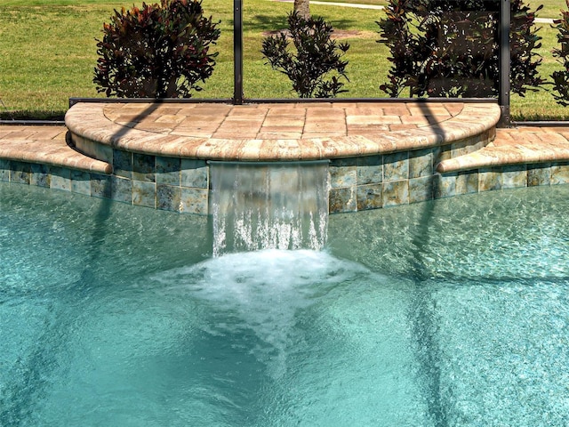 515 Sawgrass Bridge Rd, Venice, FL 34292 - view of swimming pool featuring a yard