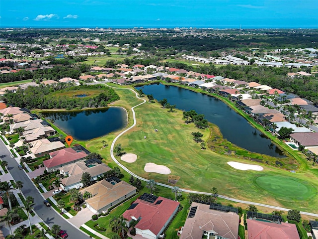515 Sawgrass Bridge Rd, Venice, FL 34292 - aerial view of property's location featuring nearby suburban area and a nearby body of water