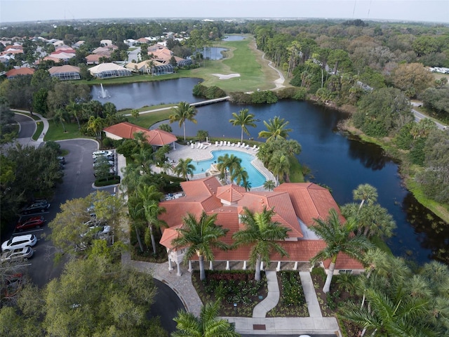 515 Sawgrass Bridge Rd, Venice, FL 34292 - aerial view of a nearby body of water and a pool