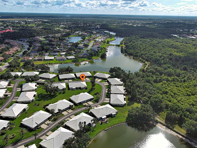 3141 Heron Shores Dr, Venice, FL 34293 - view of property location featuring a large body of water and nearby suburban area