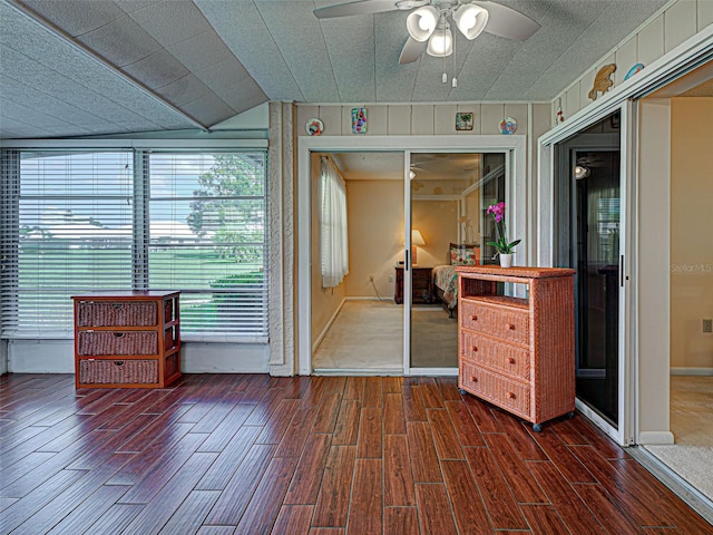 3141 Heron Shores Dr, Venice, FL 34293 - sunroom with ceiling fan and plenty of natural light