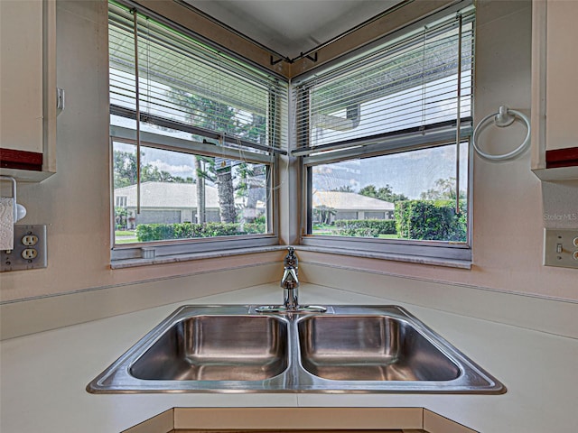 3141 Heron Shores Dr, Venice, FL 34293 - kitchen view of a sink and light countertops