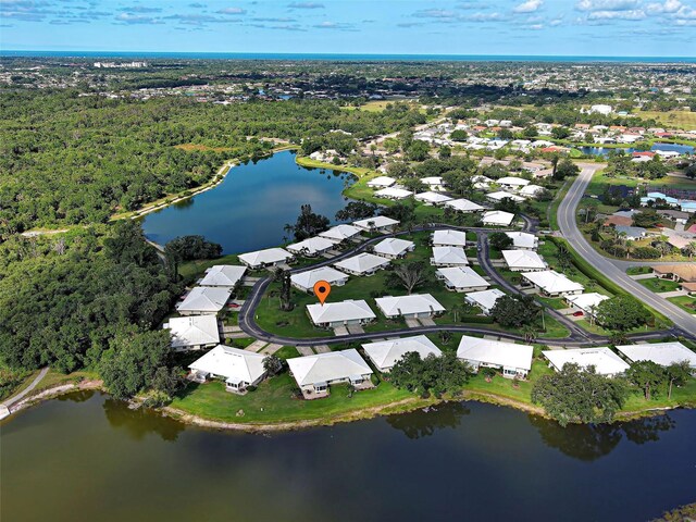 3141 Heron Shores Dr, Venice, FL 34293 - aerial view of property and surrounding area featuring nearby suburban area