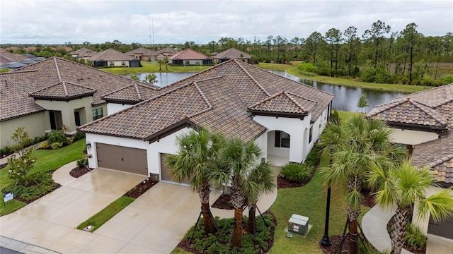 249 Tracino Ter, Nokomis, FL 34275 - aerial perspective of suburban area with a nearby body of water