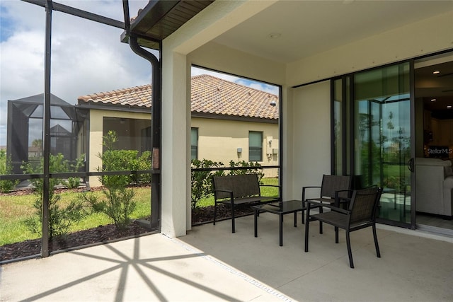 249 Tracino Ter, Nokomis, FL 34275 - view of sunroom / solarium