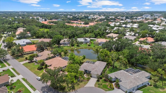 427 Autumn Chase Dr, Venice, FL 34292 - aerial perspective of suburban area featuring a nearby body of water