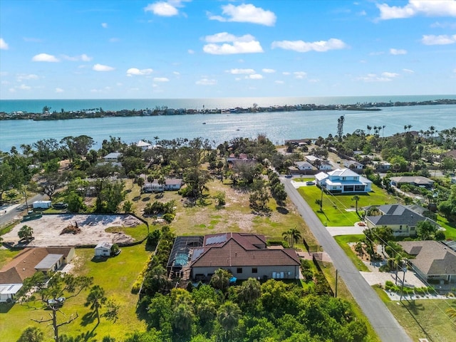 329 Myrtle Ave, Nokomis, FL 34275 - aerial perspective of suburban area with a large body of water
