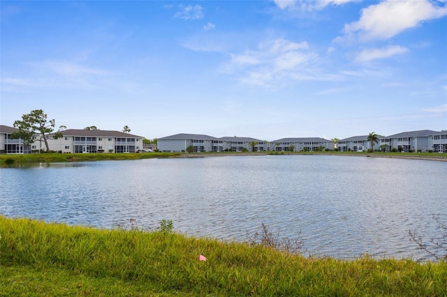 water view featuring nearby suburban area