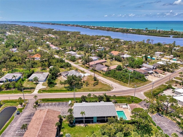 1730 Manasota Beach Rd Unit 215, Englewood, FL 34223 - aerial perspective of suburban area featuring a nearby body of water