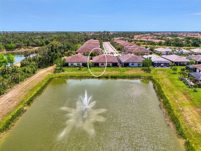 20636 Swallowtail Ct, Venice, FL 34293 - drone / aerial view of a nearby body of water