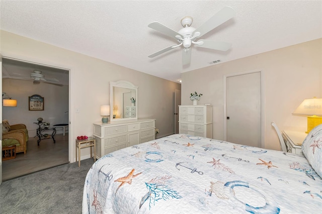 6796 Gasparilla Pines Blvd Unit 18, Englewood, FL 34224 - bedroom featuring carpet flooring and a ceiling fan