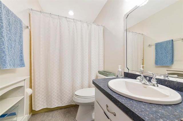6796 Gasparilla Pines Blvd Unit 18, Englewood, FL 34224 - full bathroom featuring tile patterned floors, toilet, and vanity