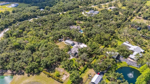 5850 Saddle Oak Trl, Sarasota, FL 34241 - drone / aerial view of a nearby body of water