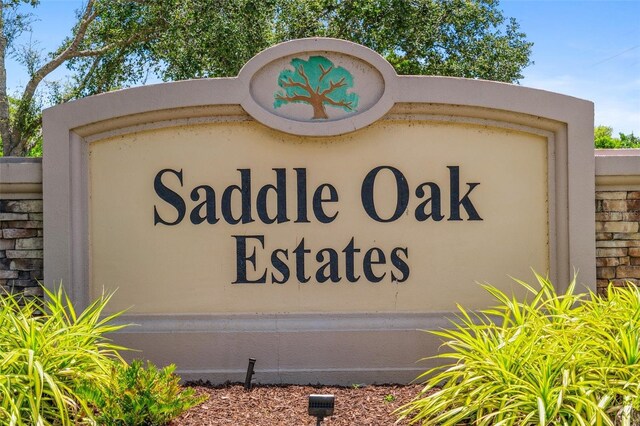 5850 Saddle Oak Trl, Sarasota, FL 34241 - view of community sign
