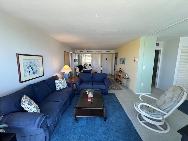 612 Bird Bay Dr S Unit 308, Venice, FL 34285 - living area with carpet floors