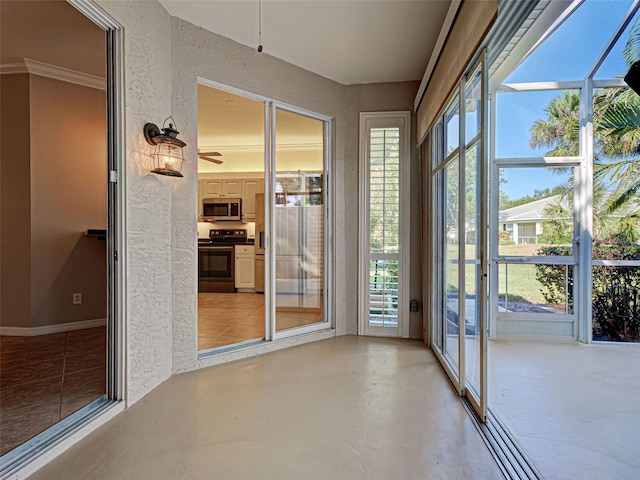 912 Barclay Ct, Venice, FL 34293 - view of unfurnished sunroom