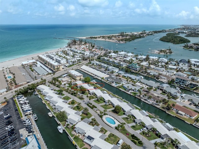 832 Whitecap Cir Unit 5, Venice, FL 34285 - aerial view of a large body of water