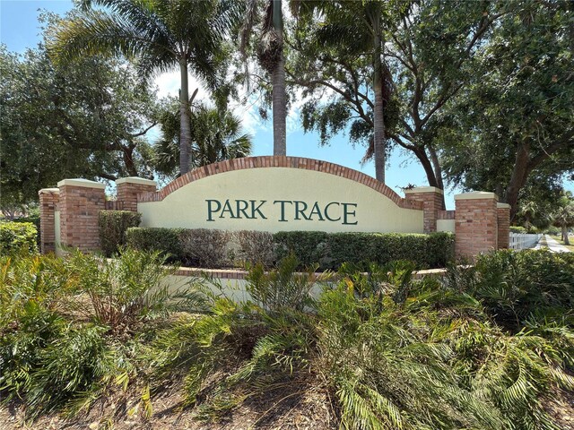 463 Park Trace Blvd, Osprey, FL 34229 - view of community sign