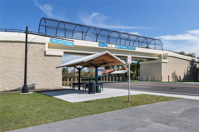 463 Park Trace Blvd, Osprey, FL 34229 - view of home's community featuring a lawn