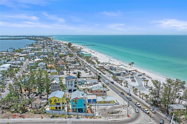 9220 43rd Ter W, Bradenton, FL 34209 - bird's eye view of waterfront with a beach