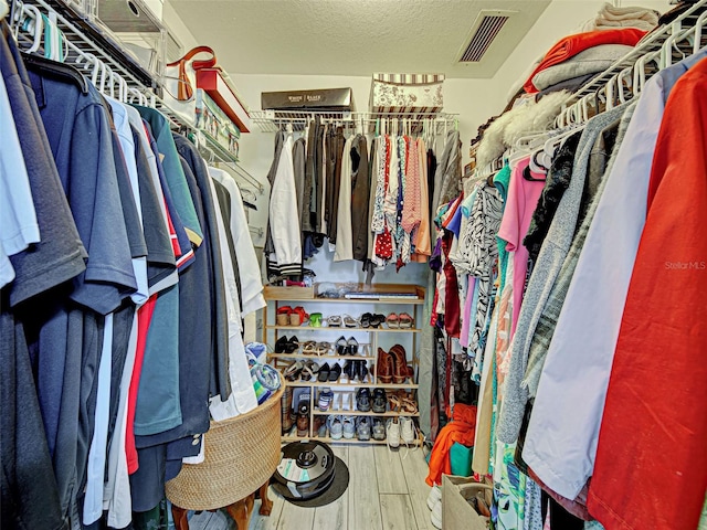 5832 Monroe Rd, Venice, FL 34293 - spacious closet with wood finished floors