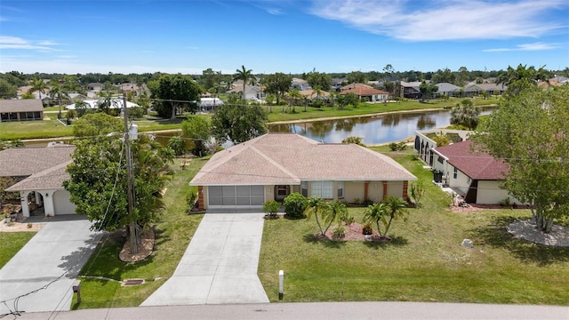 25509 Arequipa Dr, Punta Gorda, FL 33983 - aerial perspective of suburban area featuring a nearby body of water