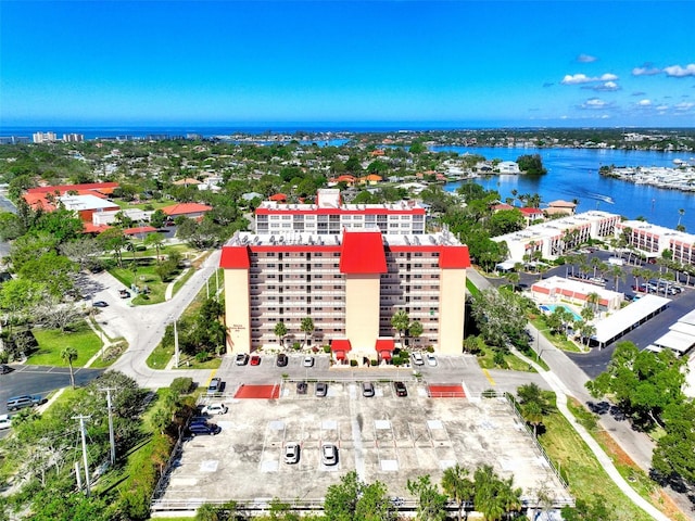 232 Saint Augustine Ave Unit 505, Venice, FL 34285 - bird's eye view of apartment complex and a nearby body of water