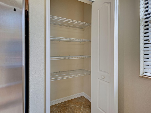 view of pantry