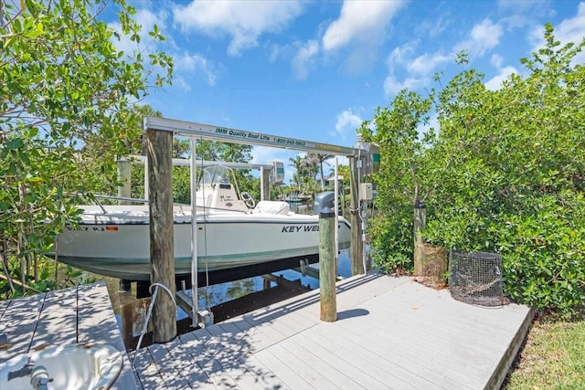 2618 Titania Rd, Englewood, FL 34224 - dock with boat lift