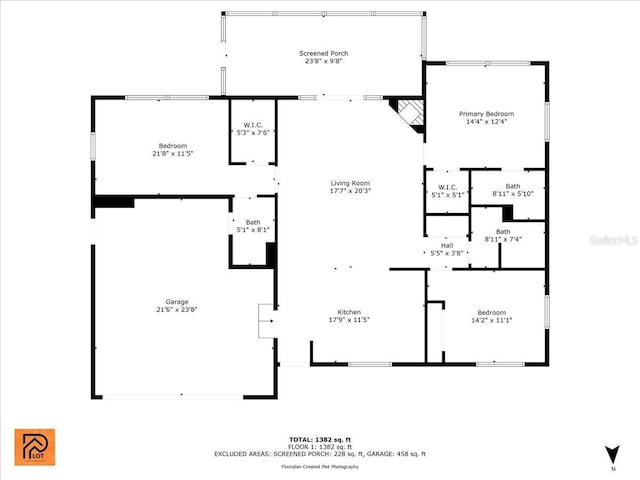 2618 Titania Rd, Englewood, FL 34224 - floor plan / room layout