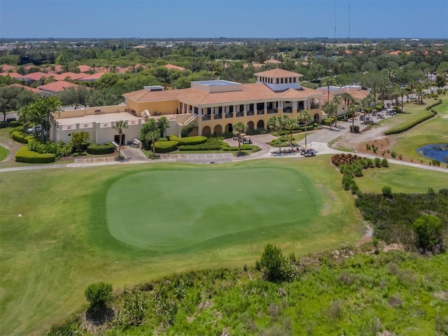 165 Tiziano Way N, Venice, FL 34275 - aerial perspective of suburban area featuring a local golf course
