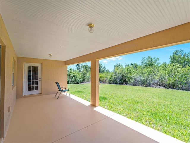 6199 Stamp St, Port Charlotte, FL 33981 - view of patio featuring view of scattered trees