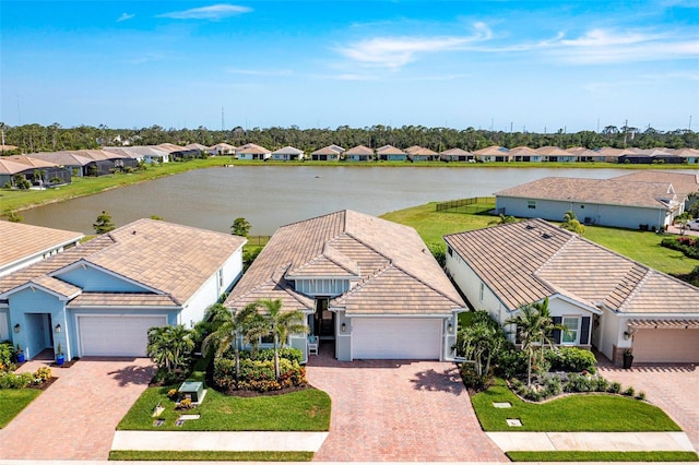 629 Ibiza Loop, Venice, FL 34292 - aerial perspective of suburban area featuring a large body of water