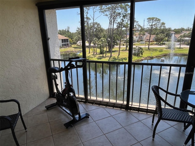 1154 Bird Bay Way Unit 303, Venice, FL 34285 - balcony with a water view