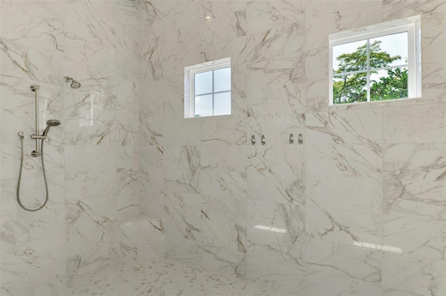9048 Luna Ln, Sarasota, FL 34241 - detailed view of a marble finish shower
