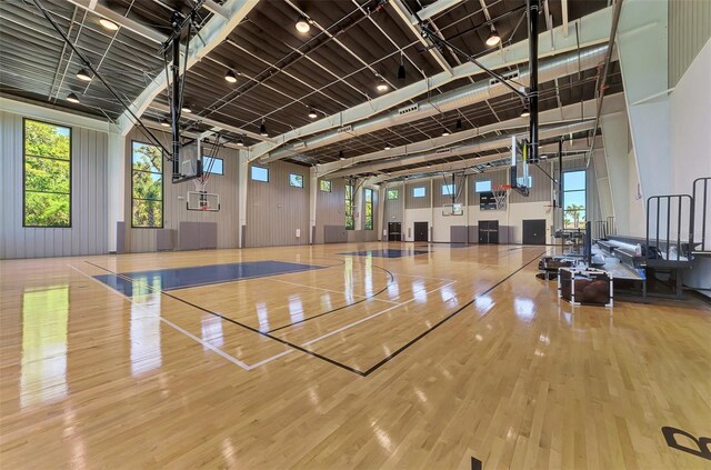 9048 Luna Ln, Sarasota, FL 34241 - view of basketball court featuring community basketball court and healthy amount of natural light